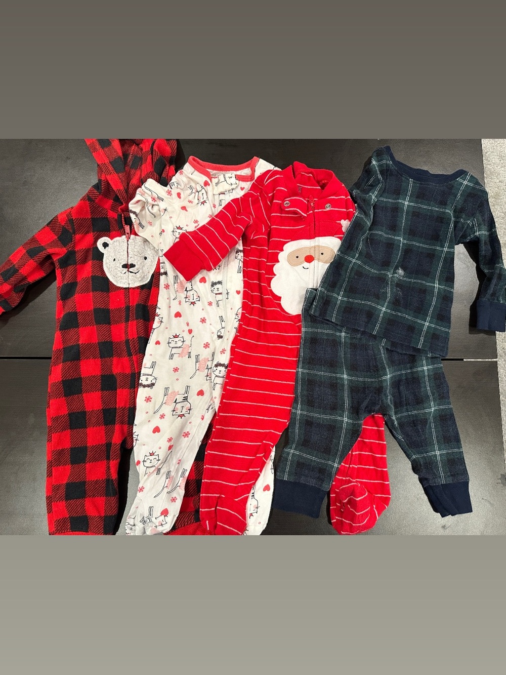 Baby Holiday Sleepwear Set - 4-Pack